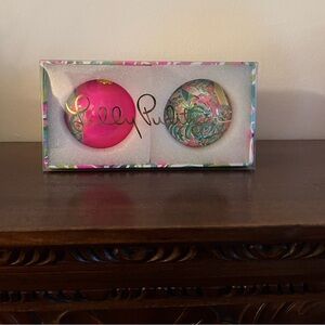 Lilly Pulitzerer Christmas Ornaments